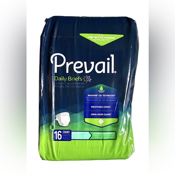 Prevail Incontinence Adult Diapers Pull-up Briefs 16 Count Small New - Picture 7 of 12
